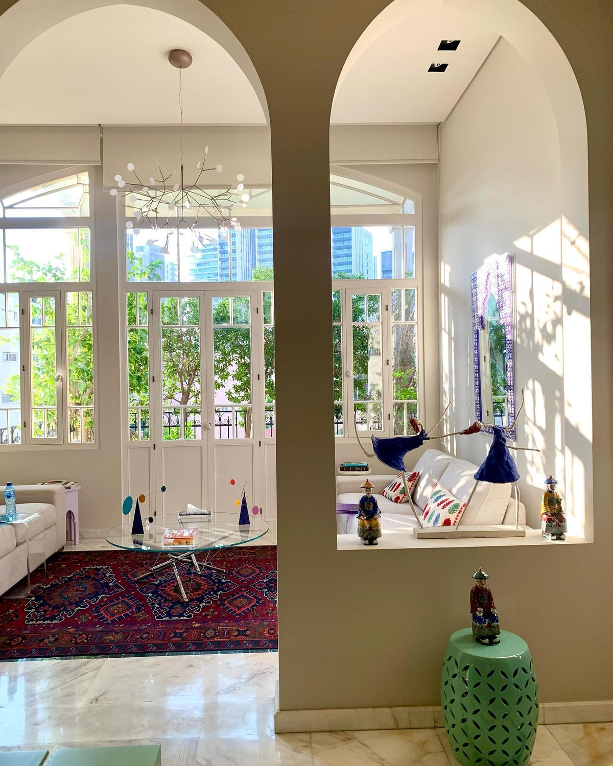 Zisha Branch Chandelier