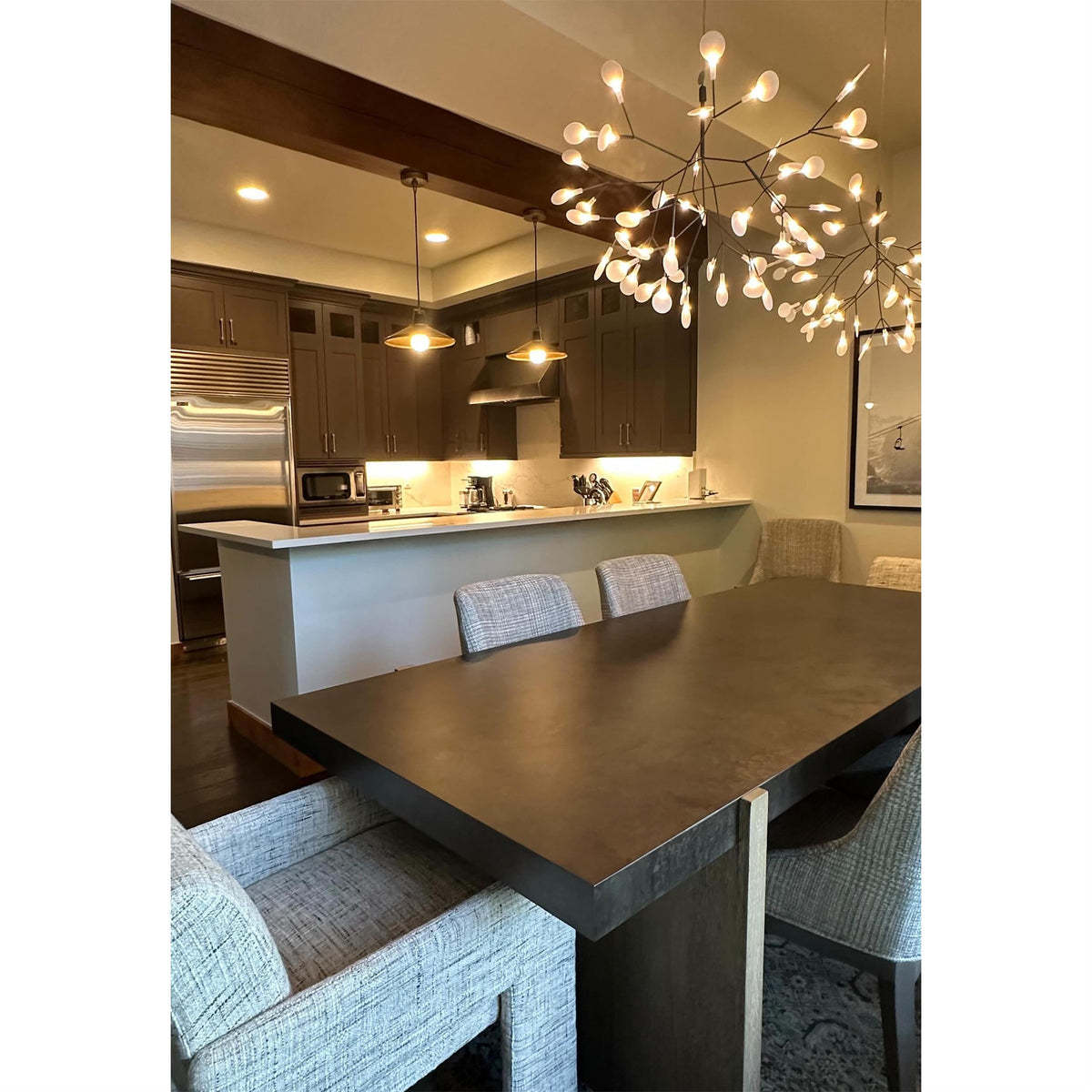Zisha Branch Chandelier