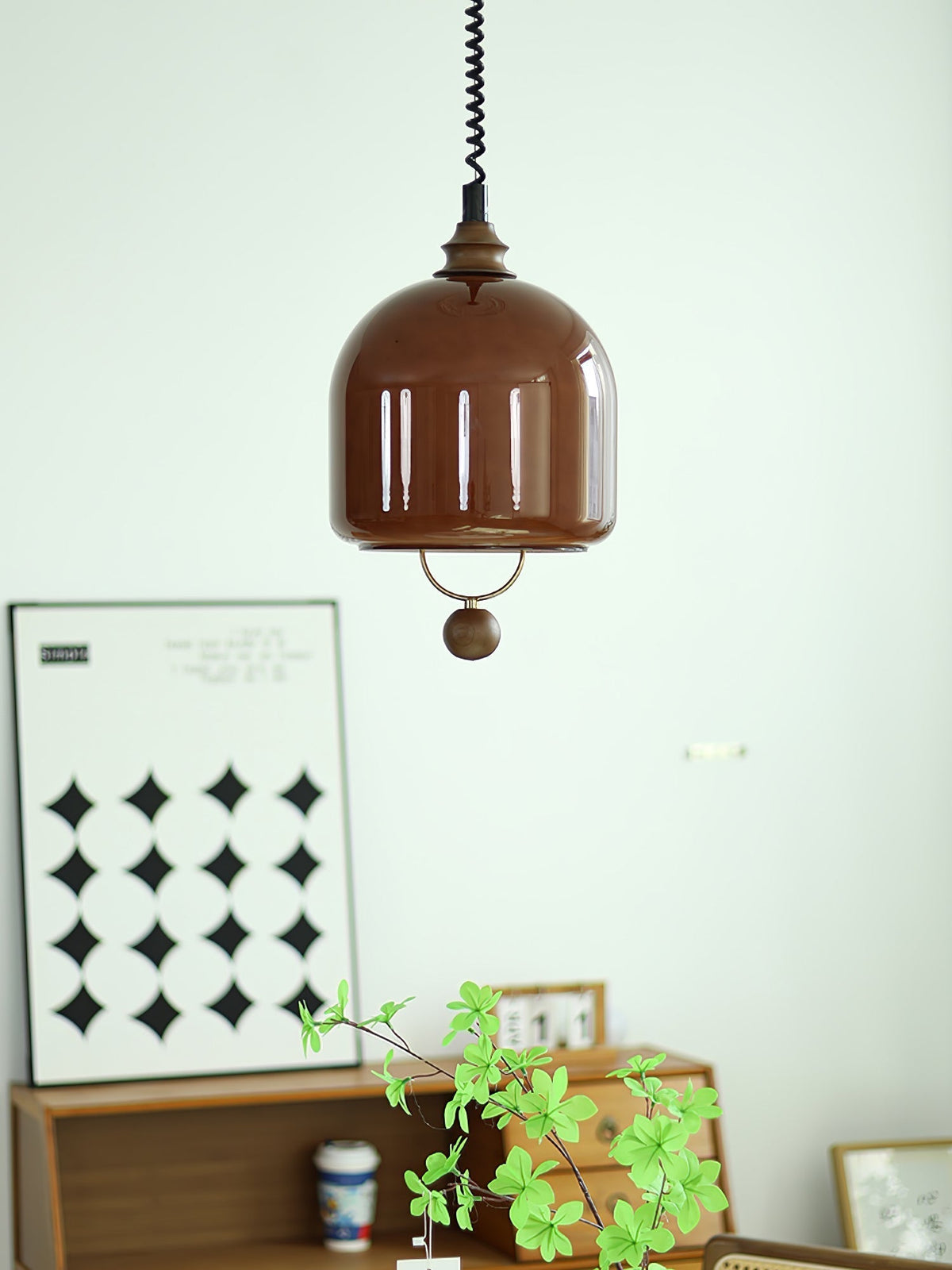 Elveise MInimalist Wood Pendant Light