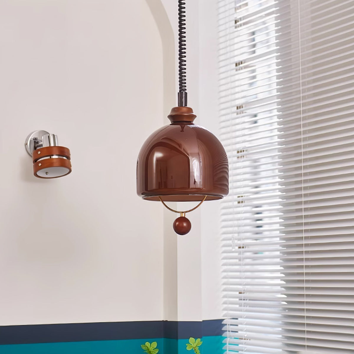 Elveise MInimalist Wood Pendant Light