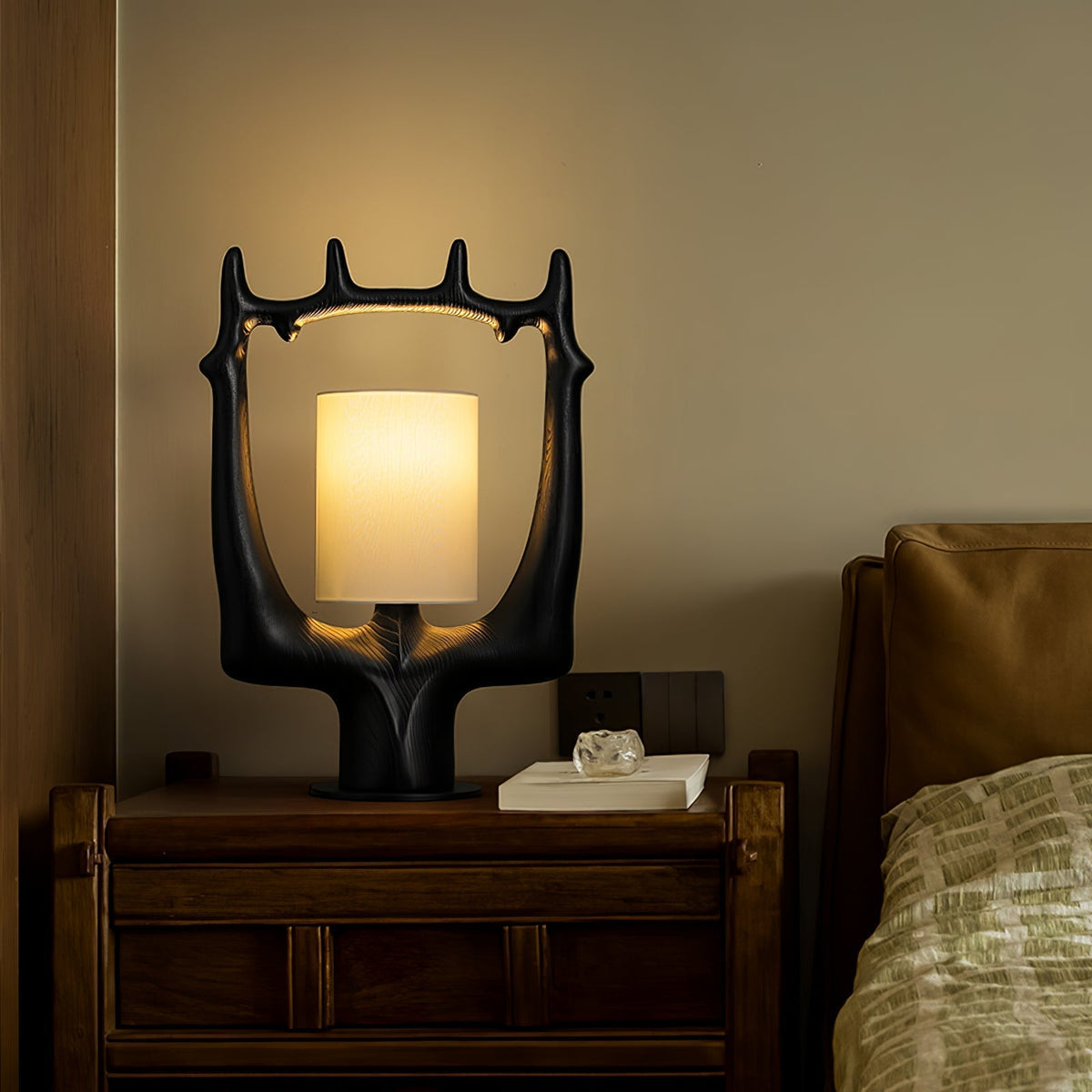 Roise Nature Wood Table Lamp