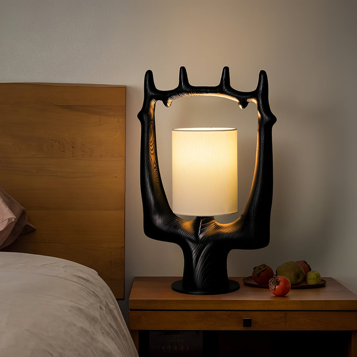 Roise Nature Wood Table Lamp