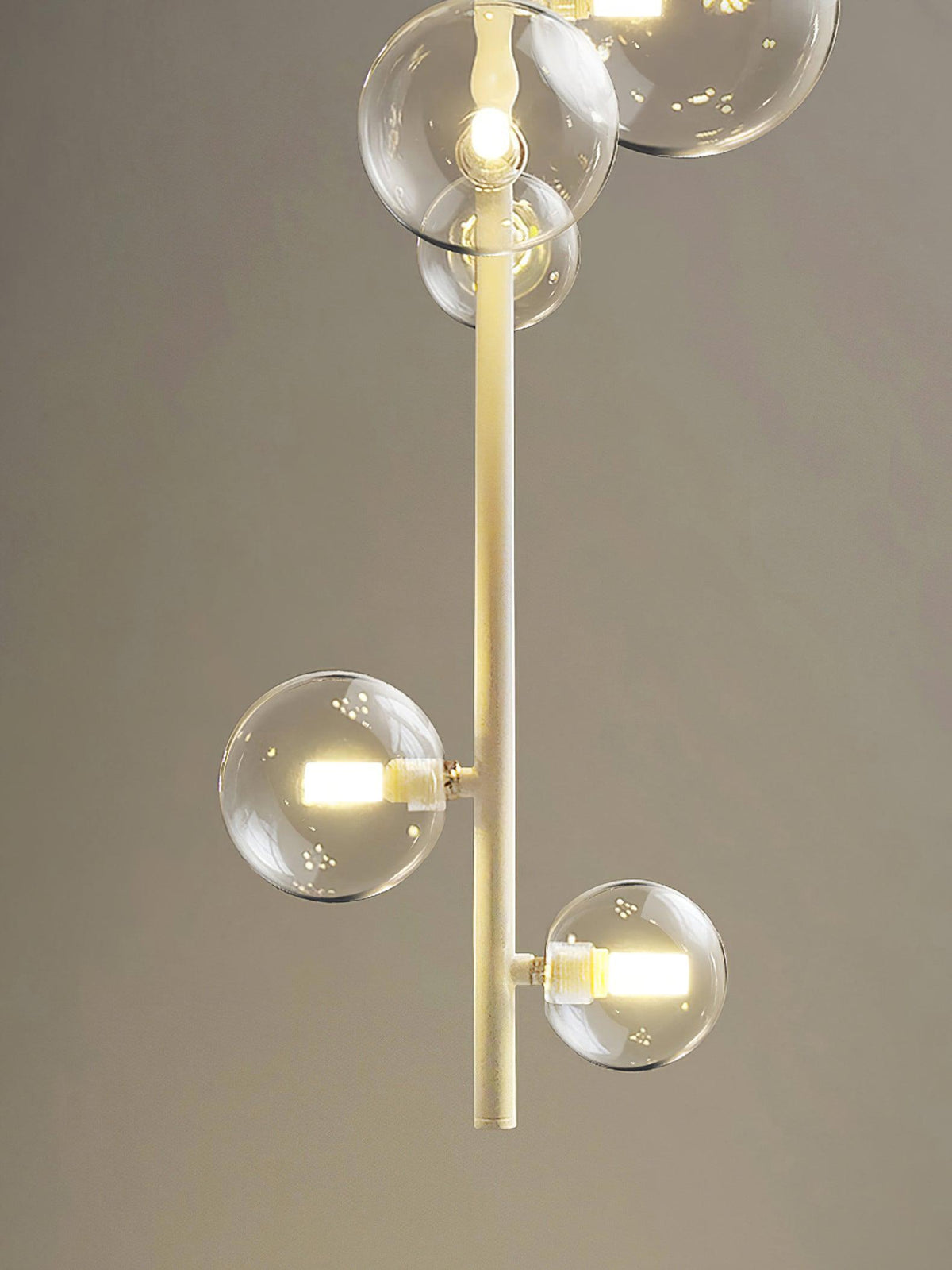 Celeina Pendant Light Brass Glass Cascading for Hallway