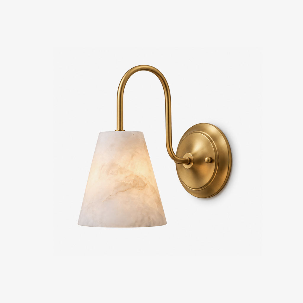Yelmont Alabaster Wall Sconce