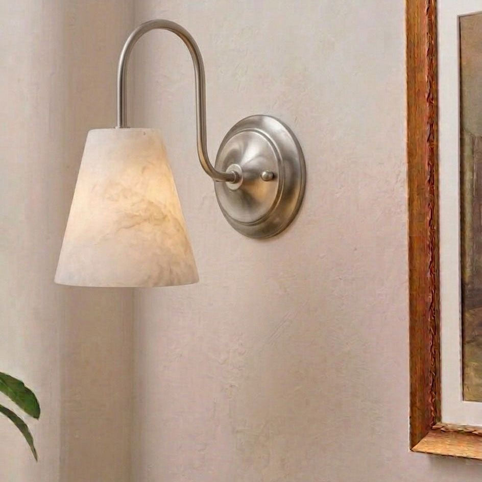Yelmont Alabaster Wall Sconce