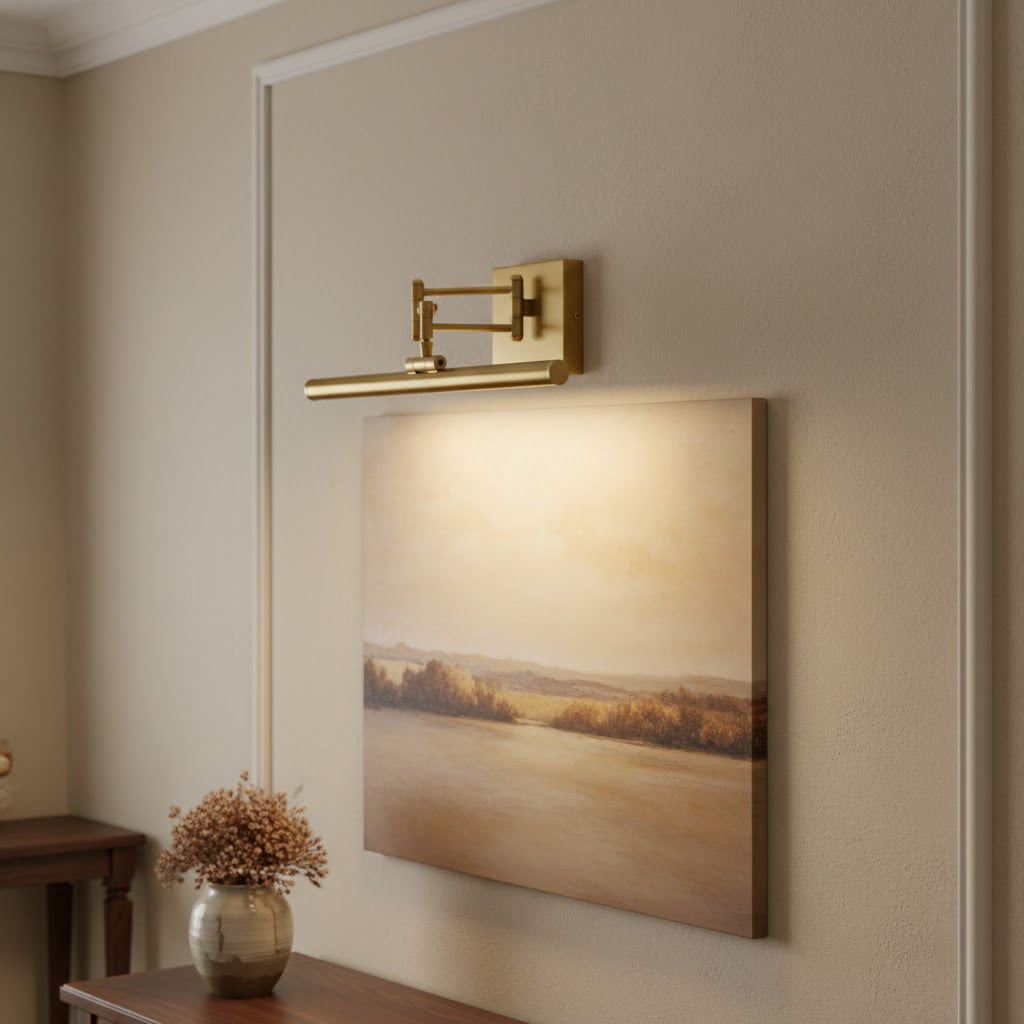 Dilix Stokes Brass Indoor Wall Light
