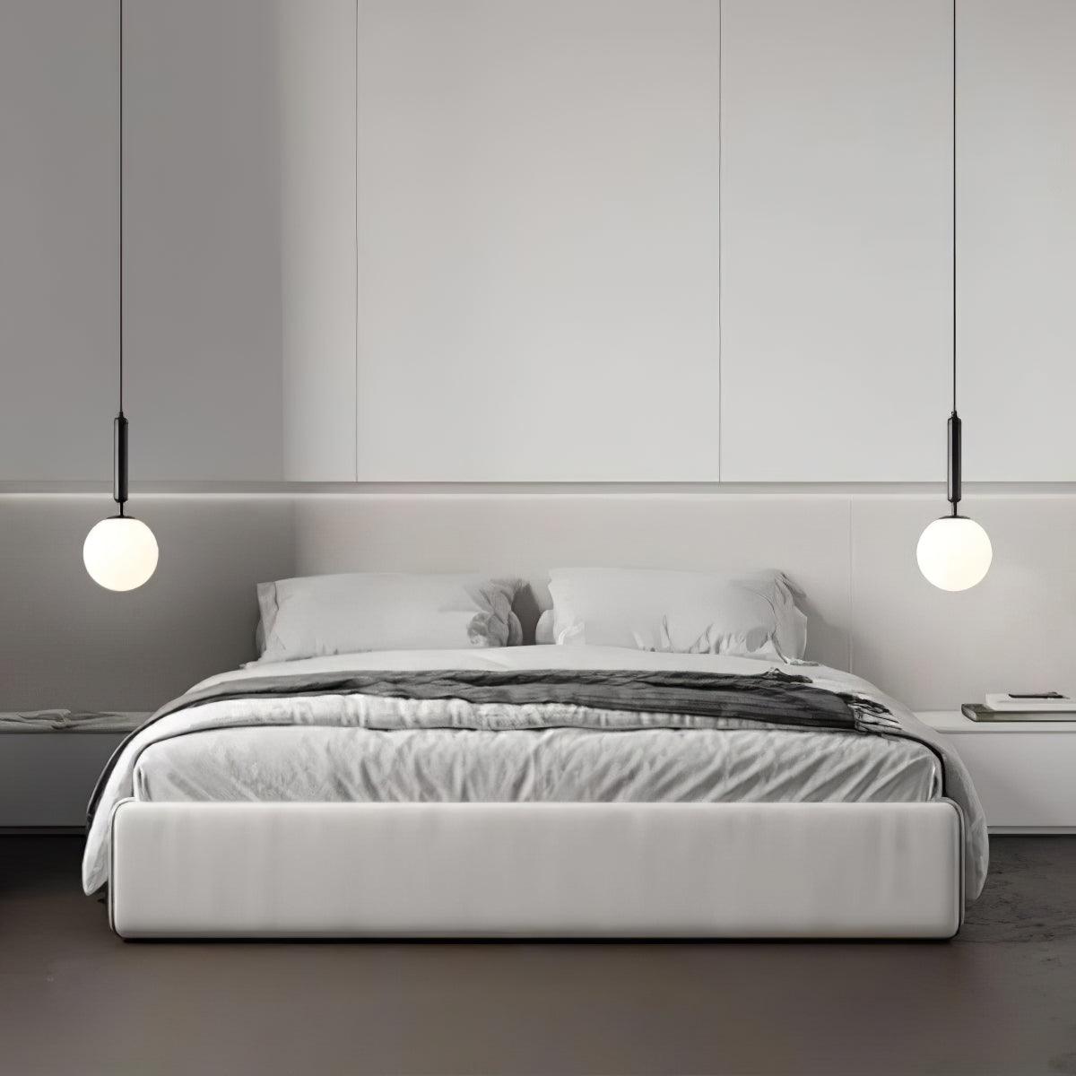 Deven Brass Globe Pendant Light