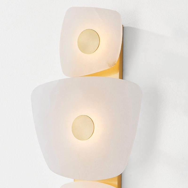 Fylsa Asymmetric Alabaster Wall Light