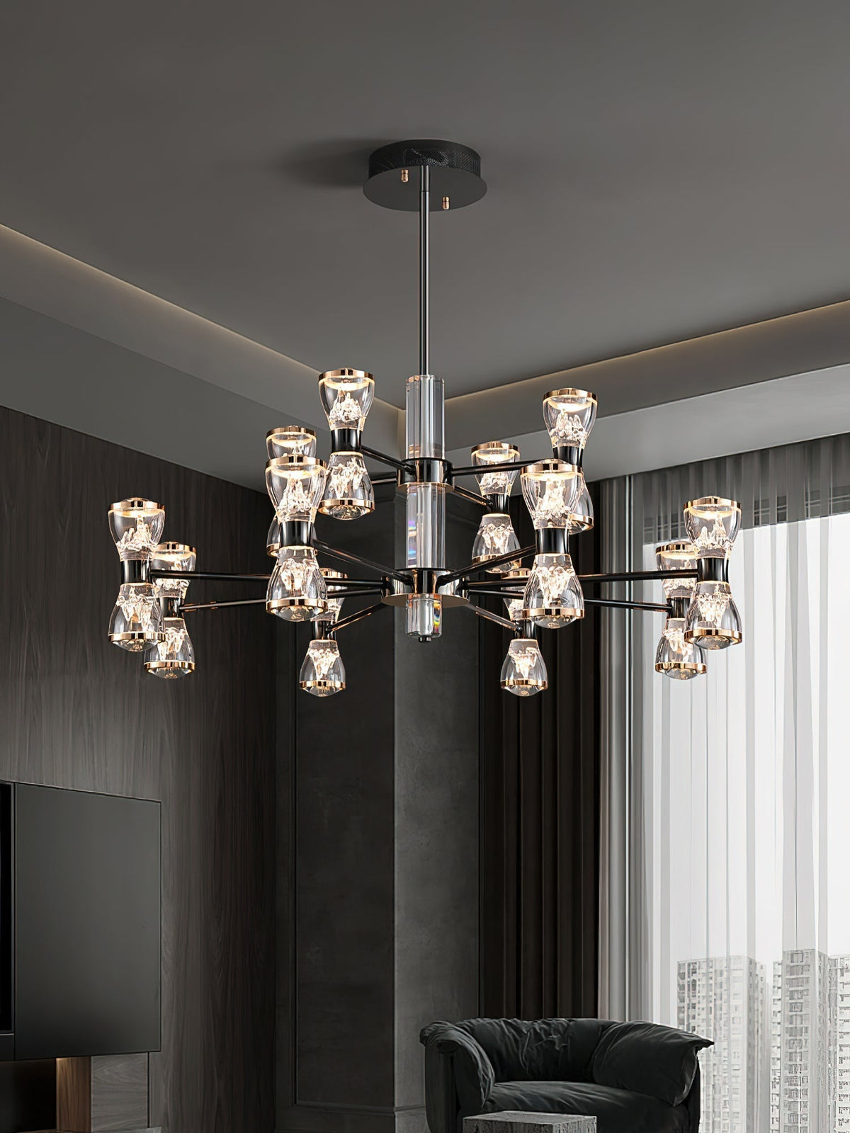 Zircon Chandelier