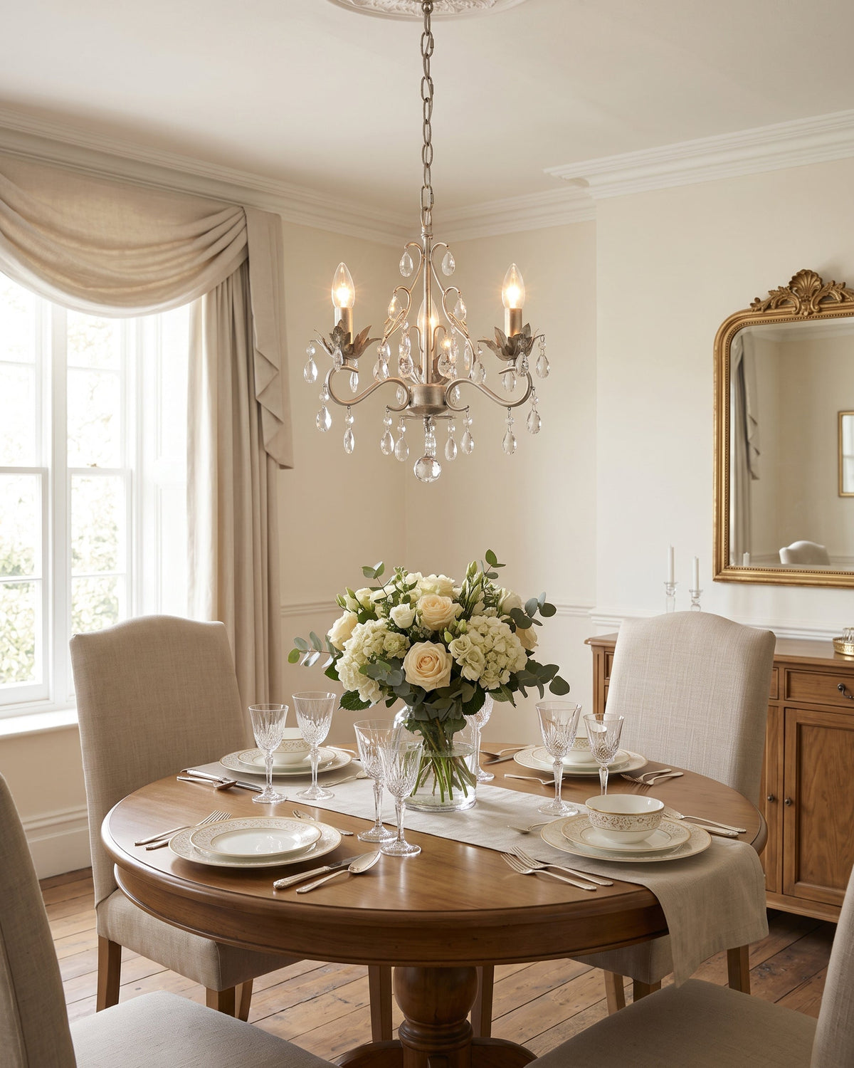 Mardenstone Crystal Pendant Light