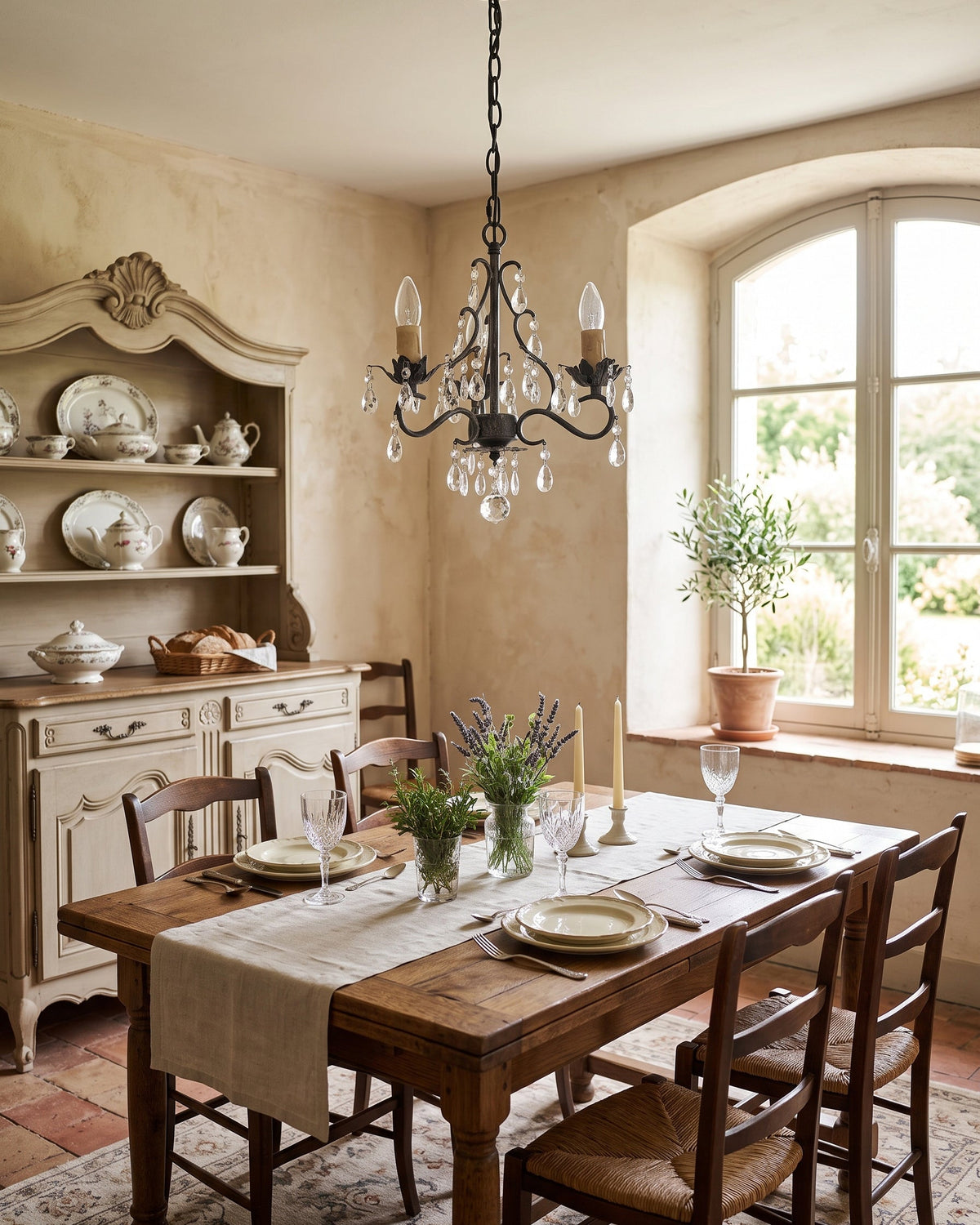 Mardenstone Crystal Pendant Light