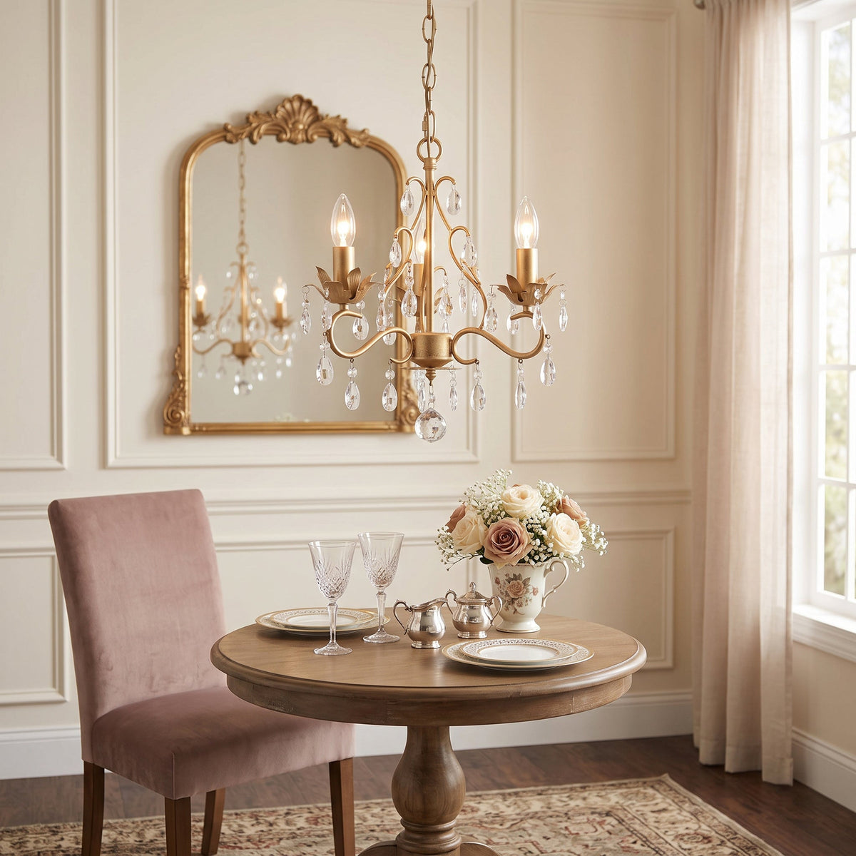 Mardenstone Crystal Pendant Light