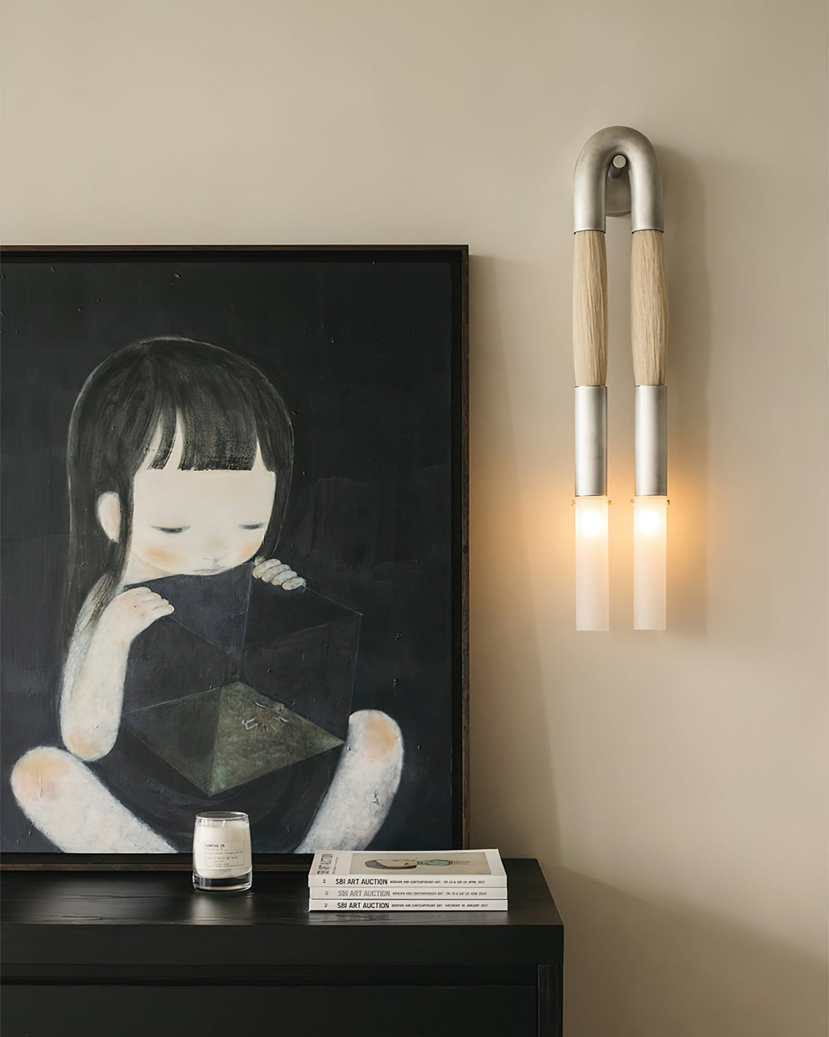 Fazen Horsehair Indoor Wall Light