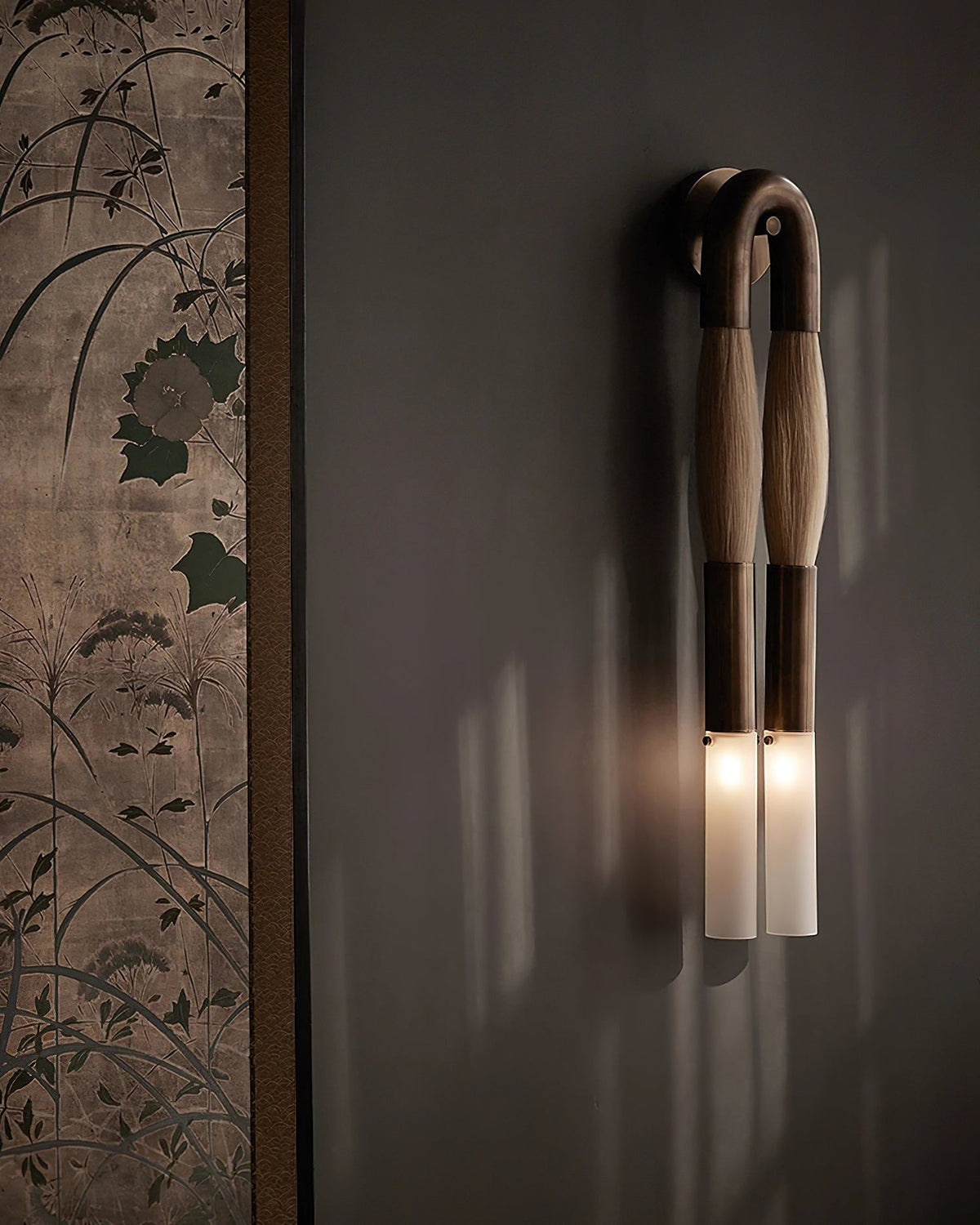 Fazen Horsehair Indoor Wall Light