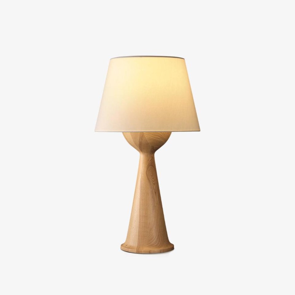 Tempo Vintage Wood Table Lamp