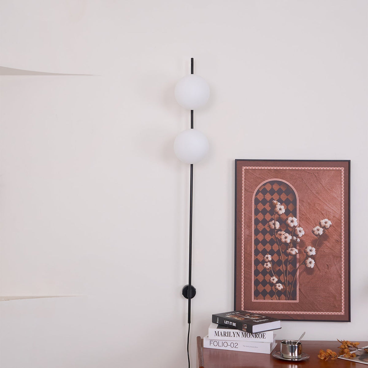 Evshaora Modern Minimalist Glass Wall Light
