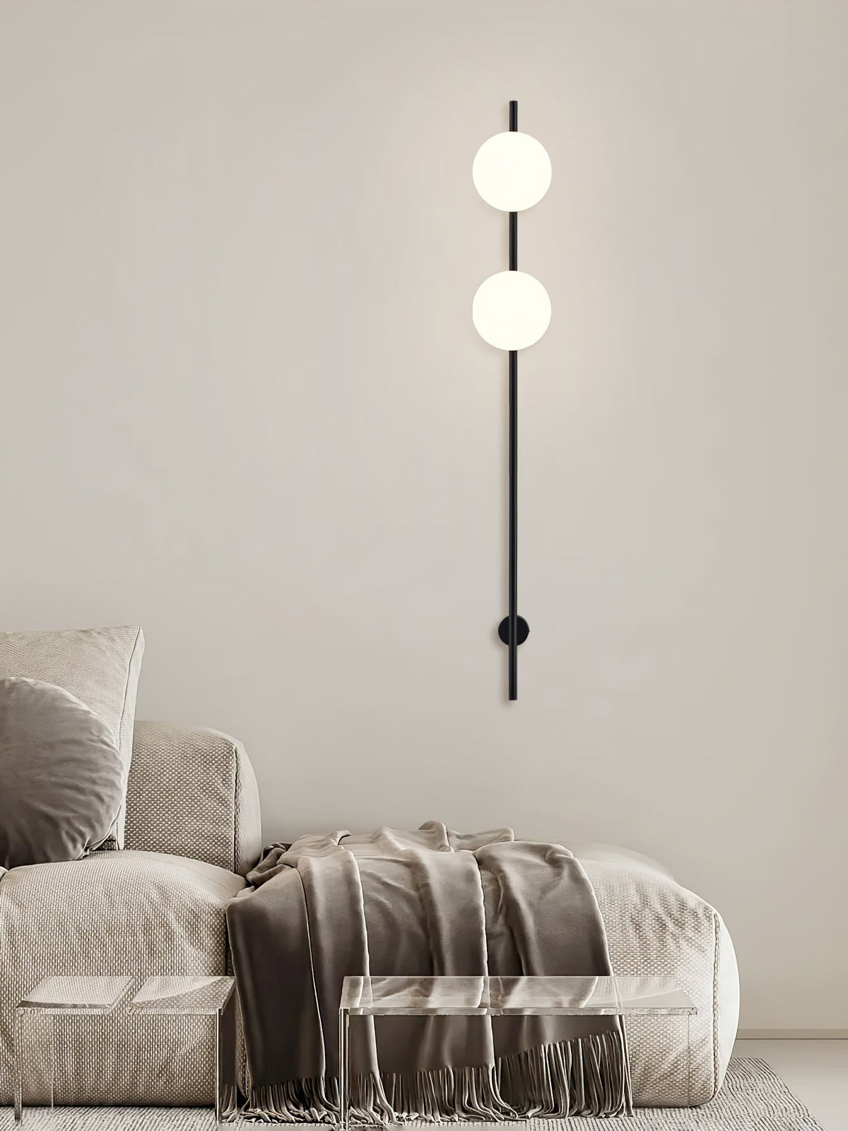 Evshaora Modern Minimalist Glass Wall Light