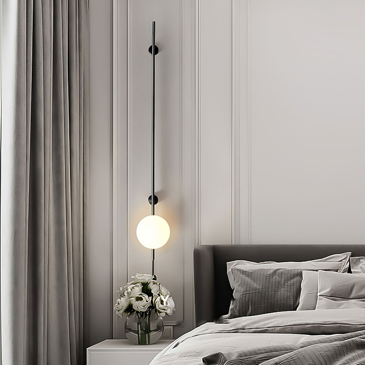 Evshaora Modern Minimalist Glass Wall Light