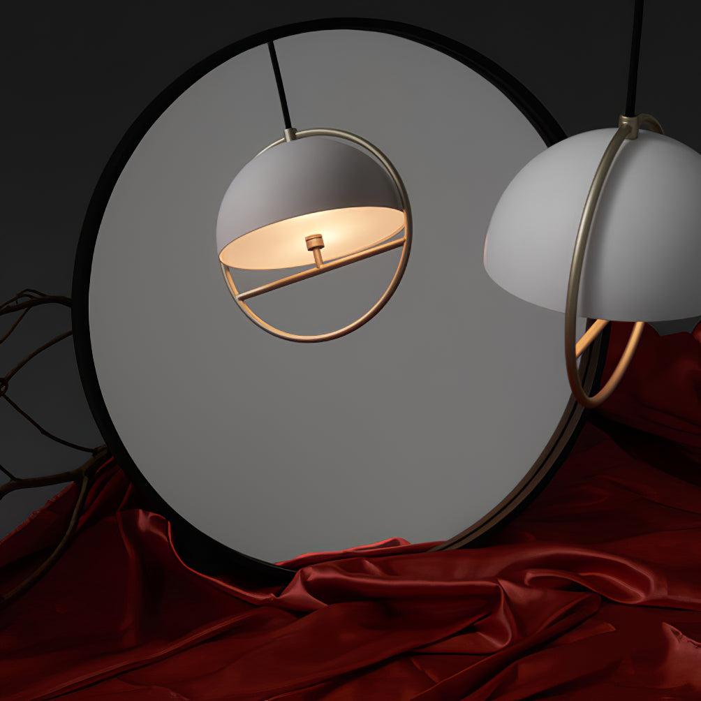 Zephira Steel Classic Pendant Lamp