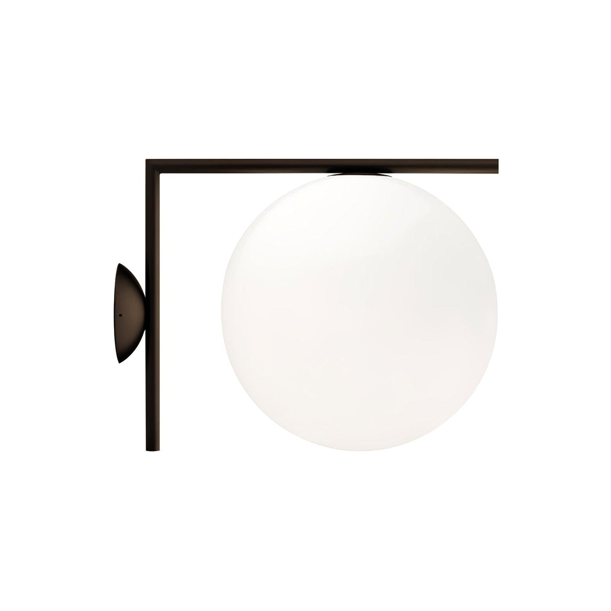 Joanna Modern Minimalist Opal Blown Glass Wall Lamp