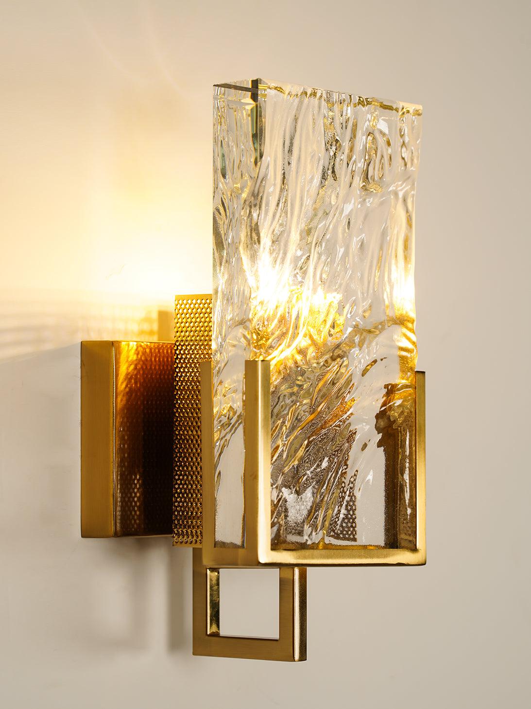 Ivenen Art Elegance Unique Ice Crystal Wall Lamp