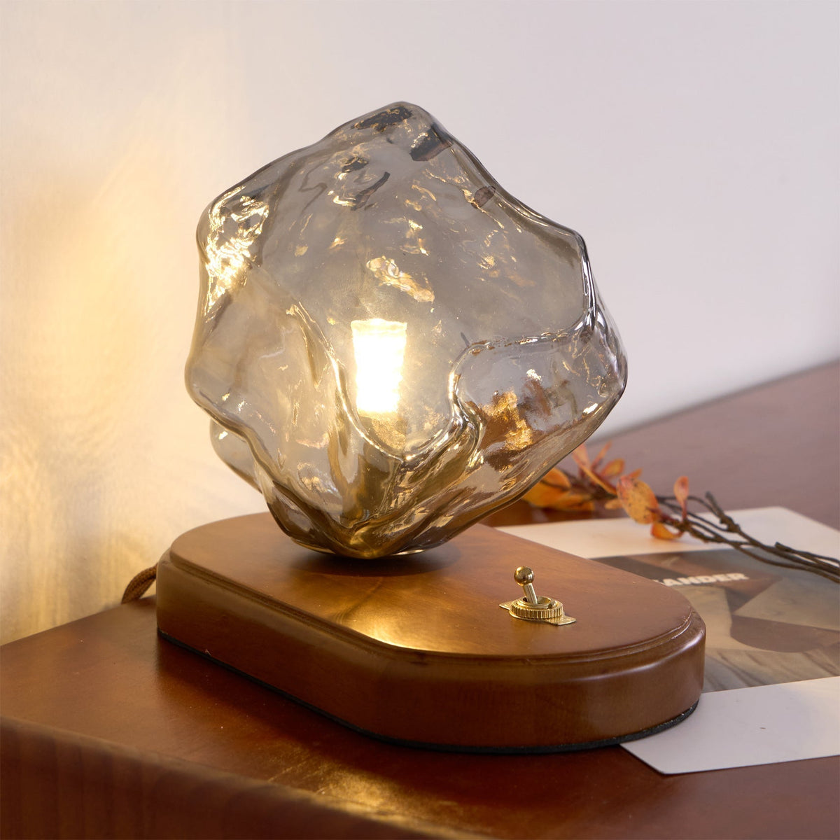 Maris Wood Artistic Table Lamp