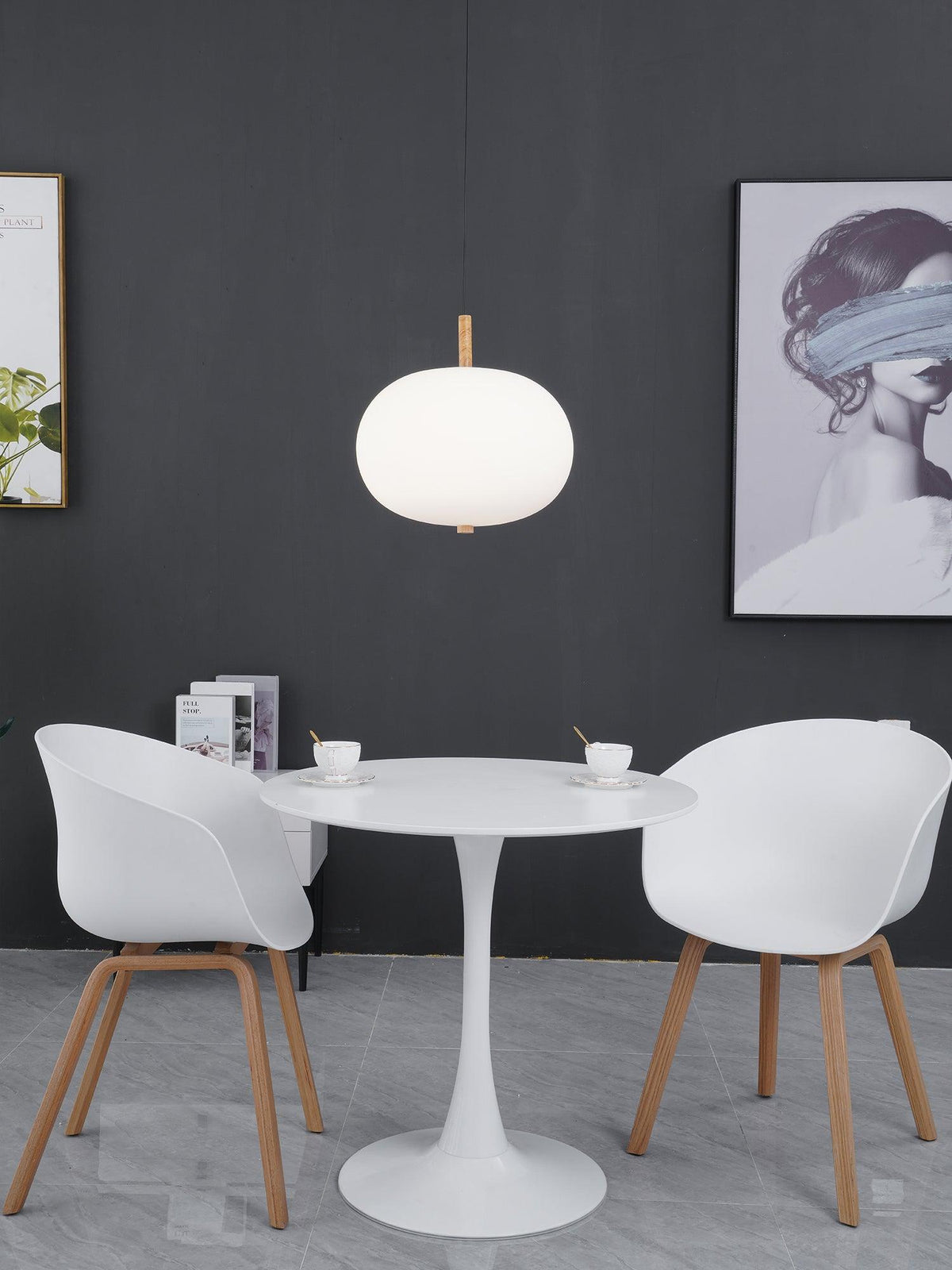 Duality Modern Glass Pendant Light