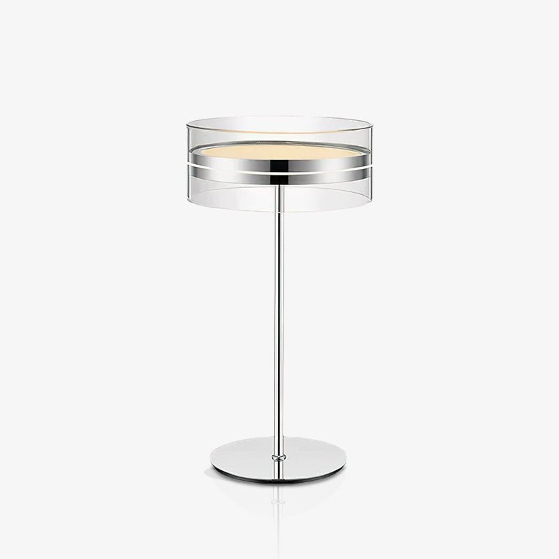 Lioreette Chrome & Glass Table Lamp