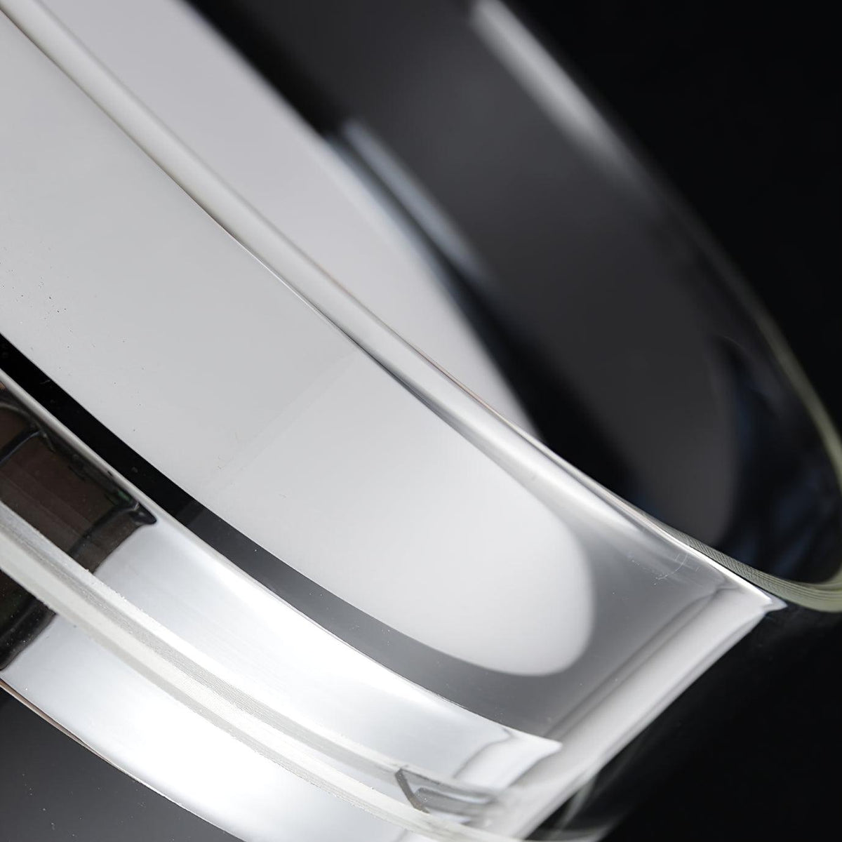Lioreette Chrome & Glass Table Lamp