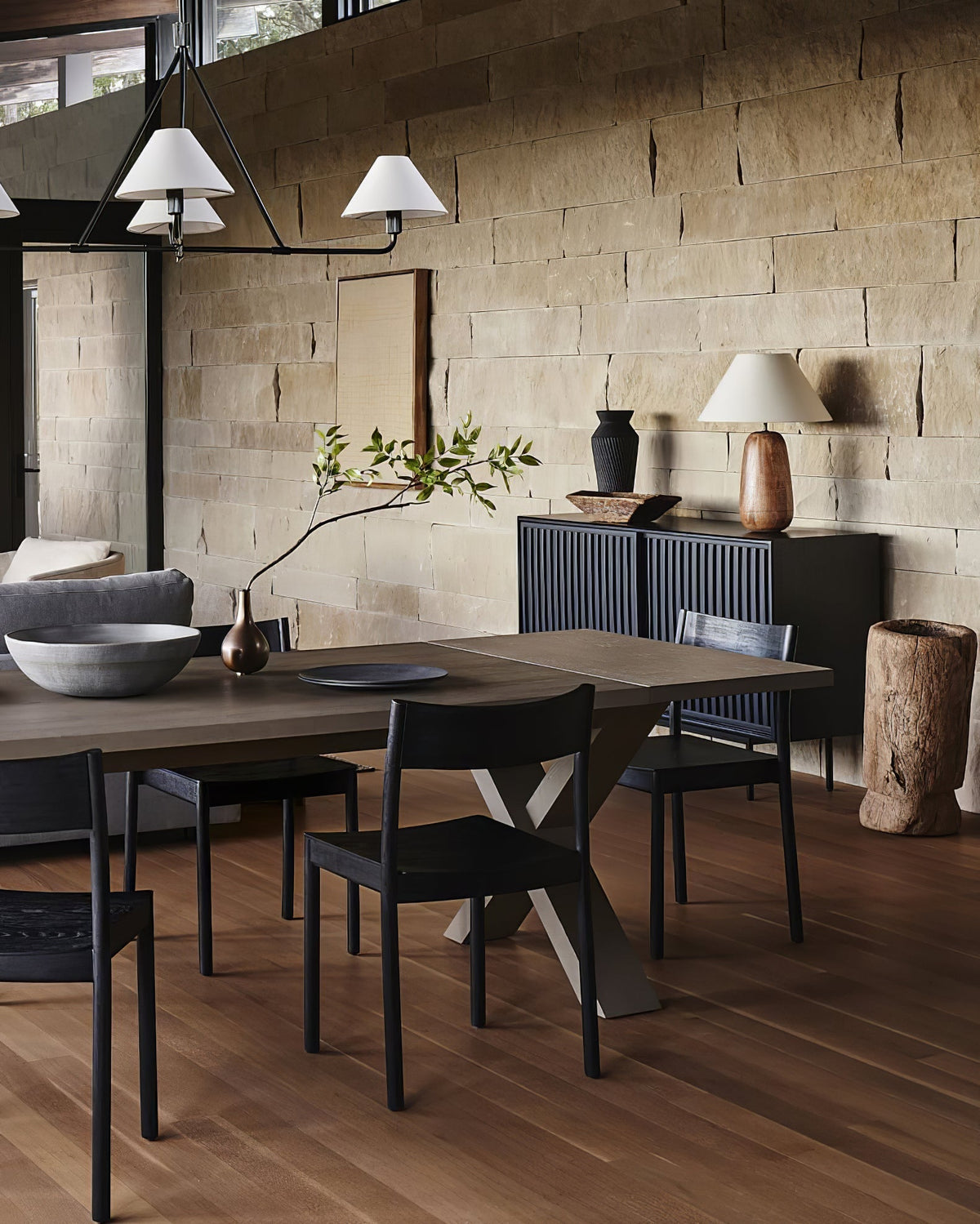 Lindenier Wood Table Lamp