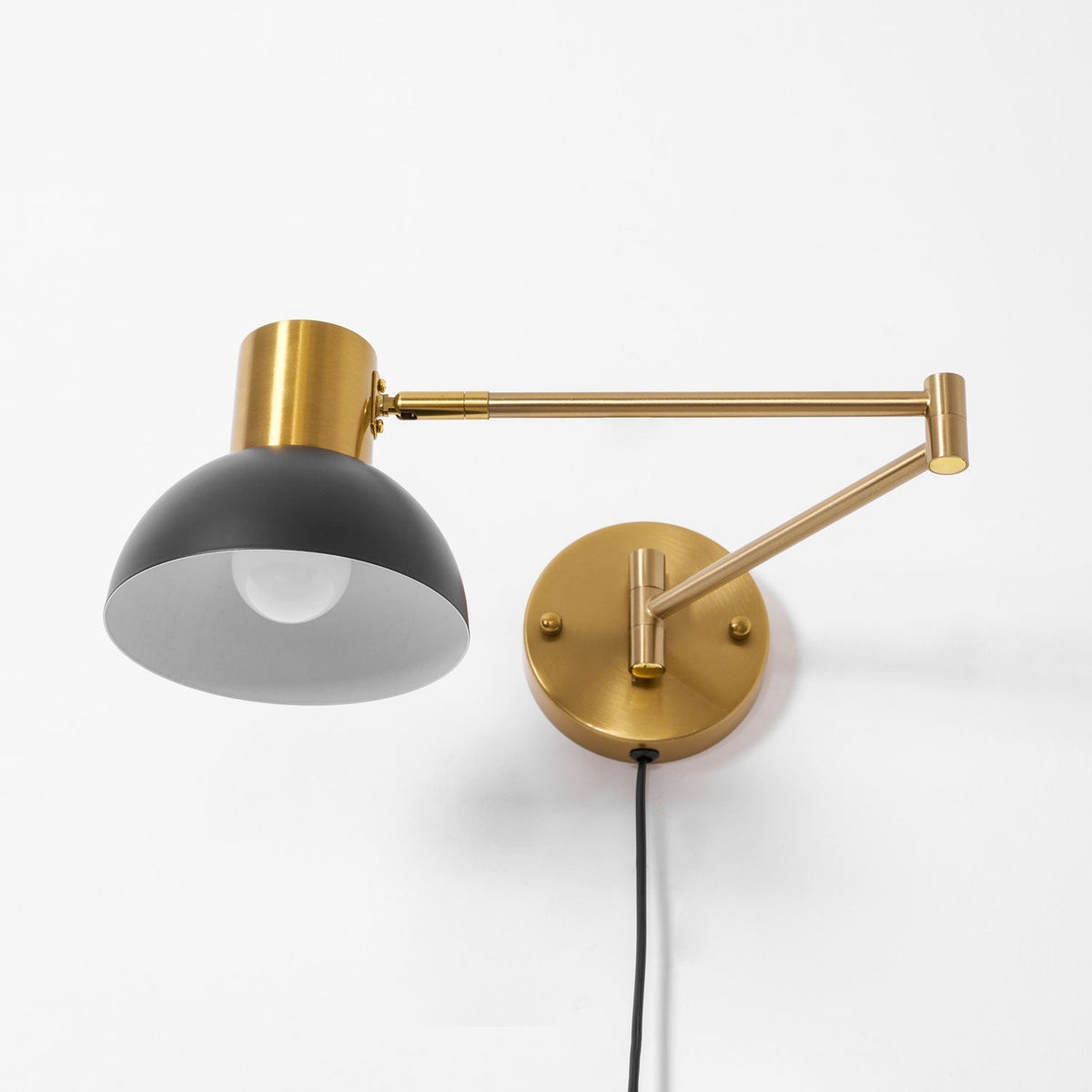 Koven Adjustable Arm Plug In Indoor Wall Light