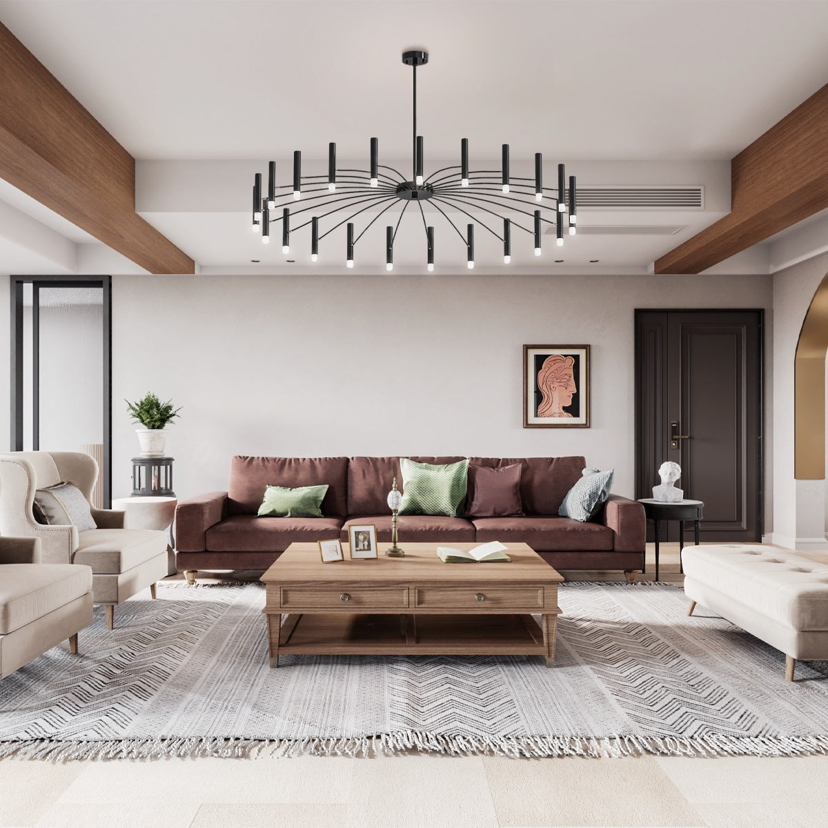 Lumaraine Industrial Chandelier