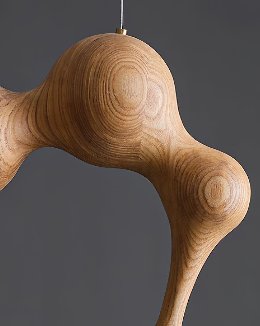 Hale Luxury Wood Pendant Light