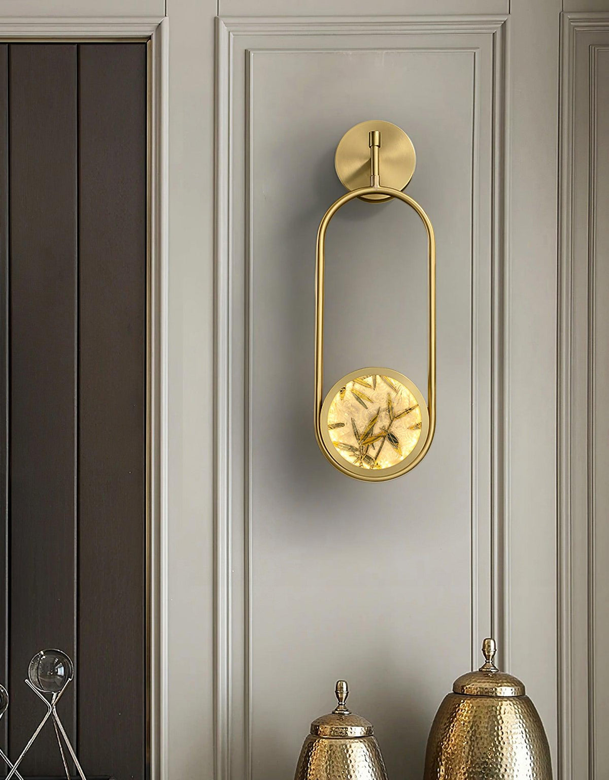 Casaraine Luxe Brass Wall Light