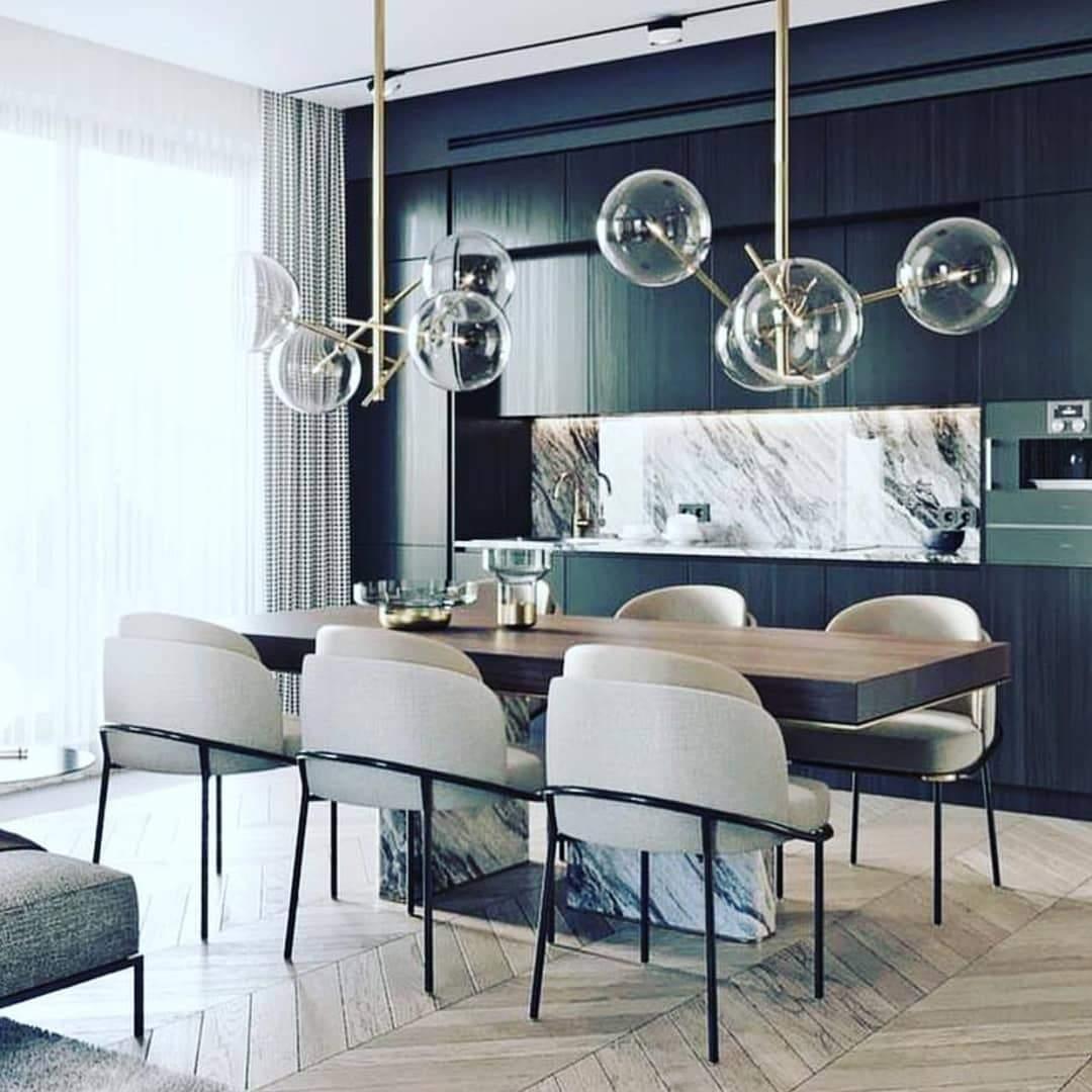 Aveno Chandelier LED Clear Crystal