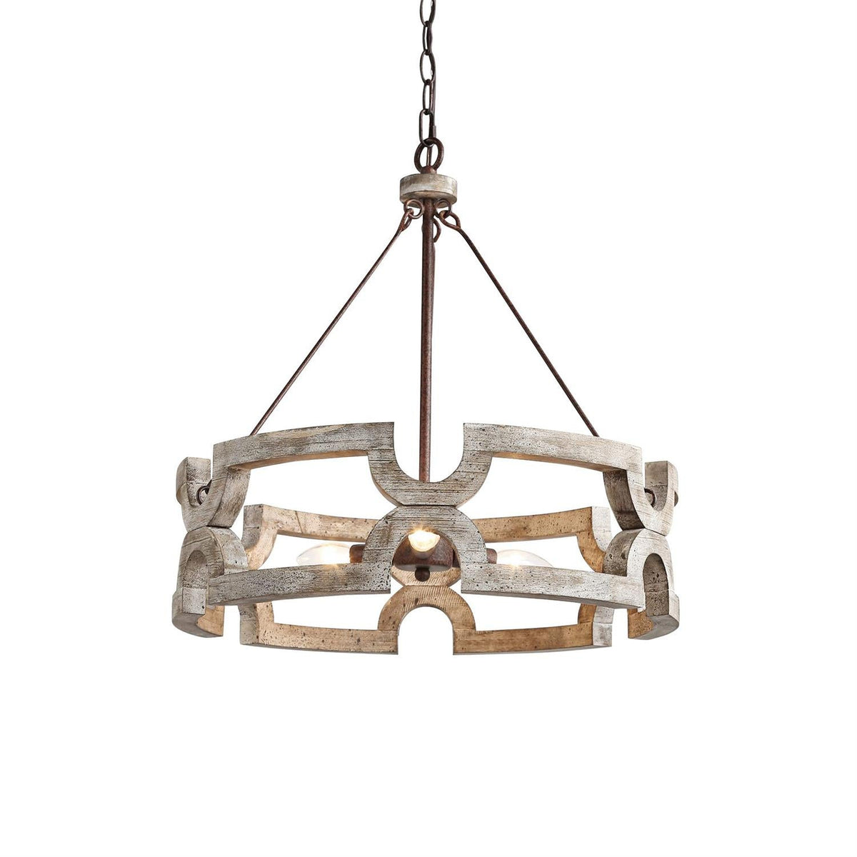 Emkai Wood Chandelier