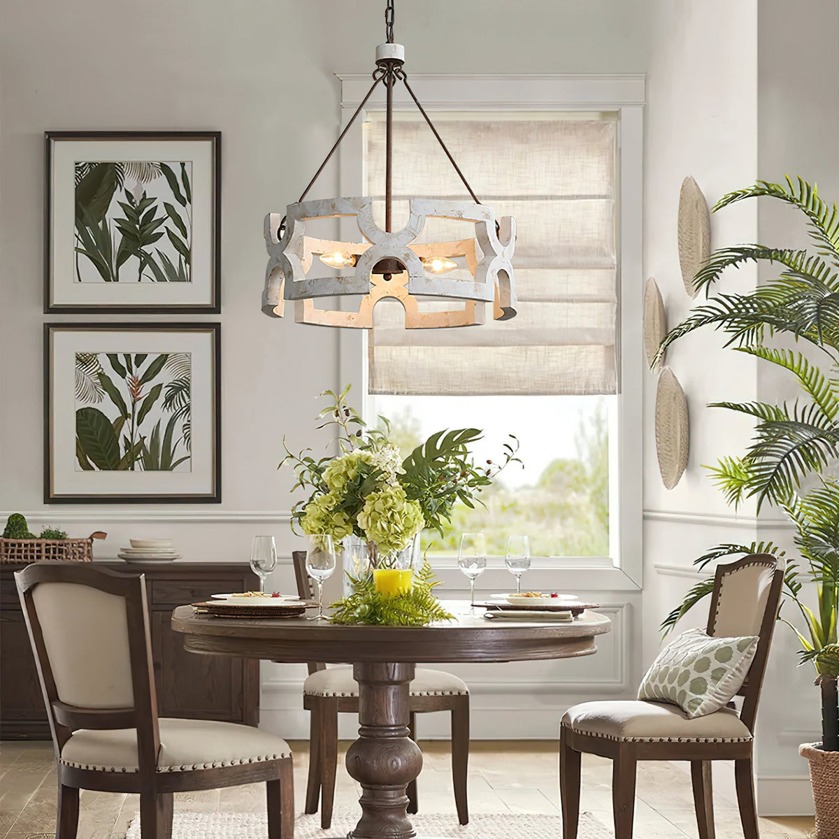 Emkai Wood Chandelier