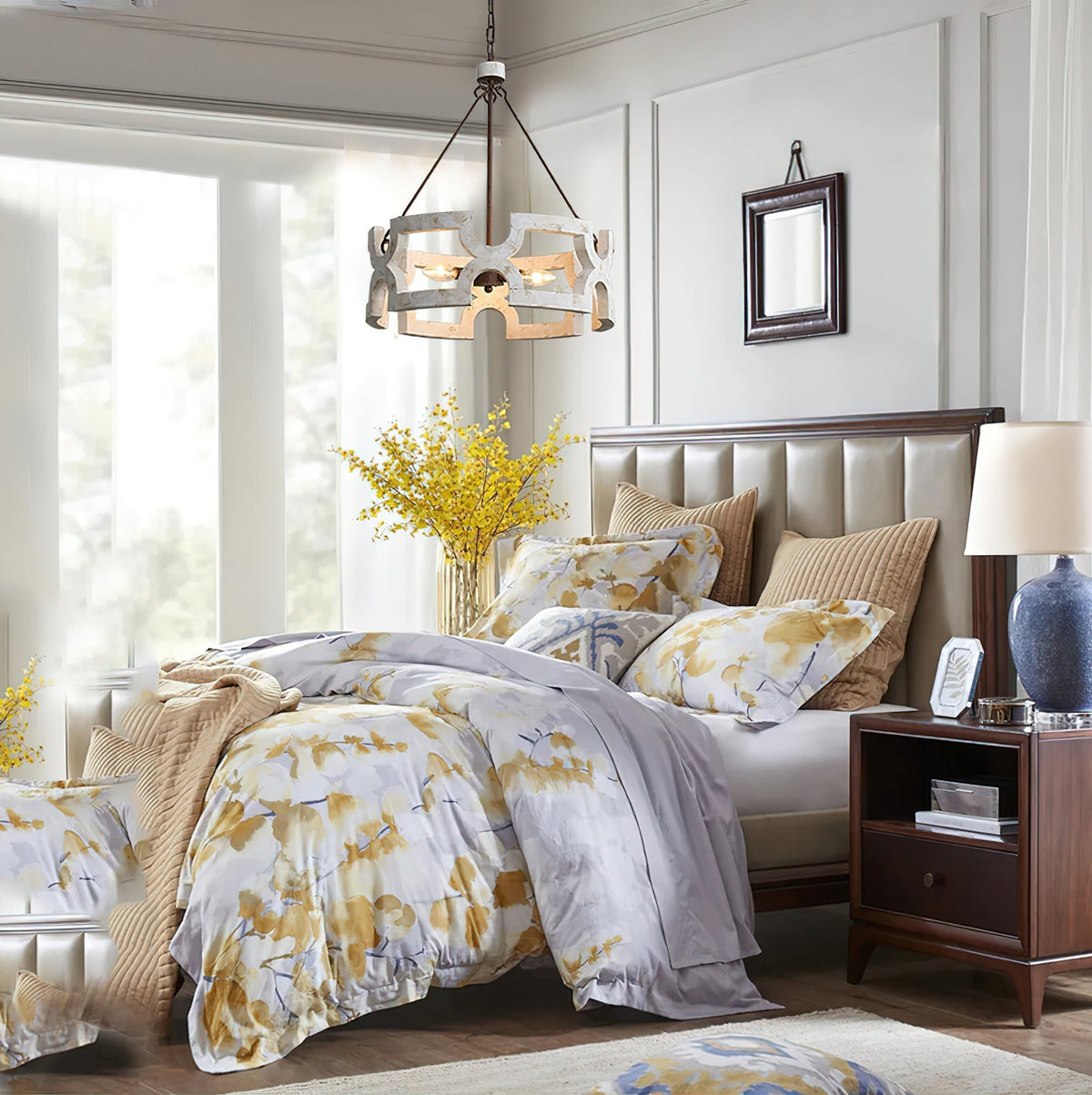 Emkai Wood Chandelier