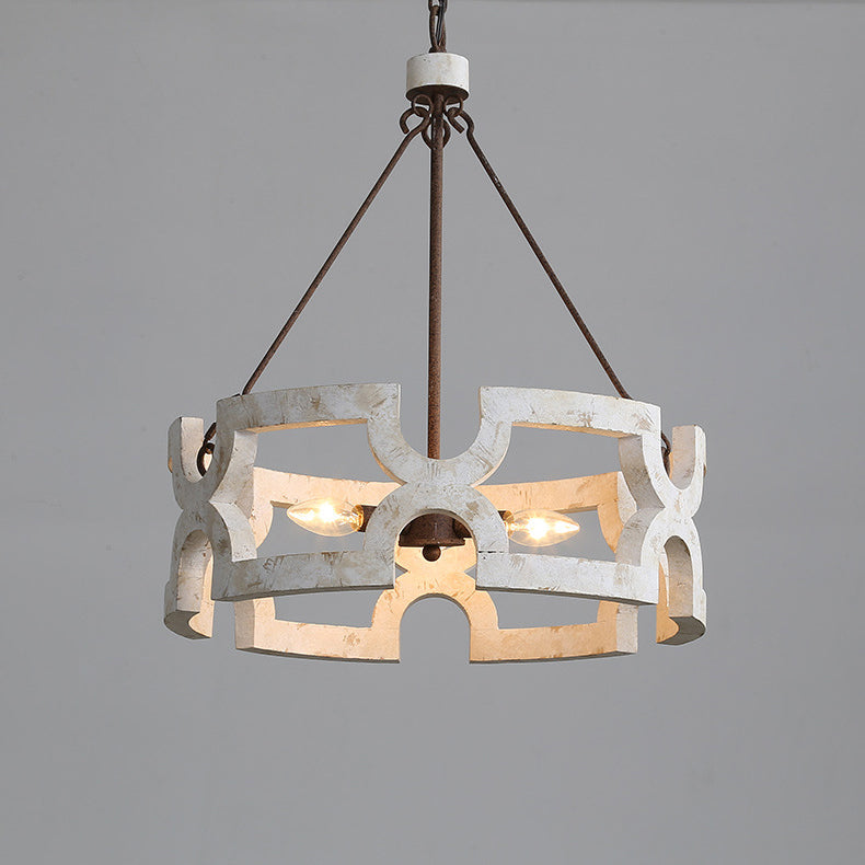 Emkai Wood Chandelier