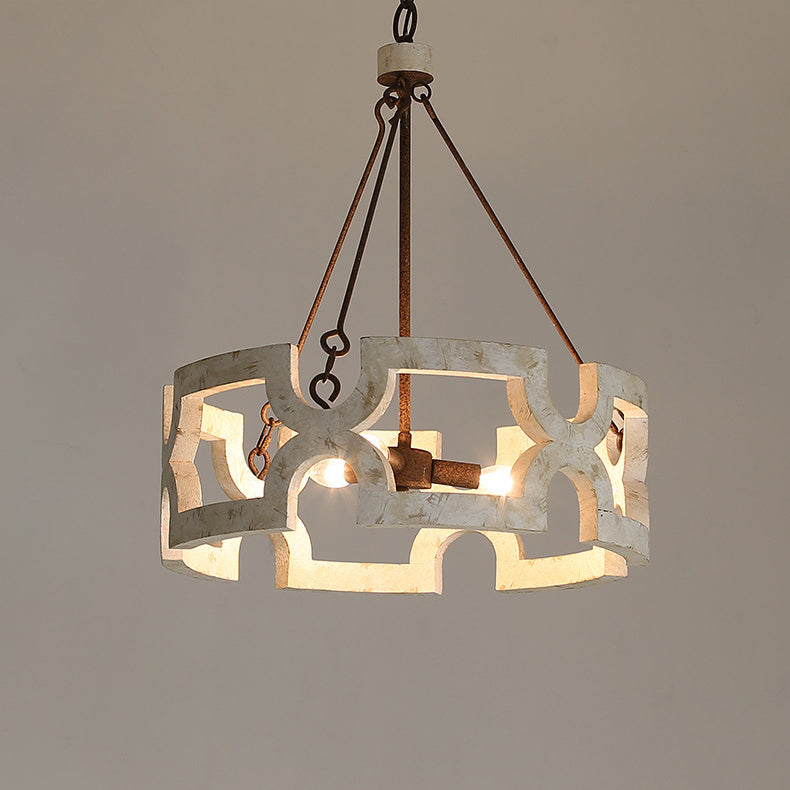 Emkai Wood Chandelier