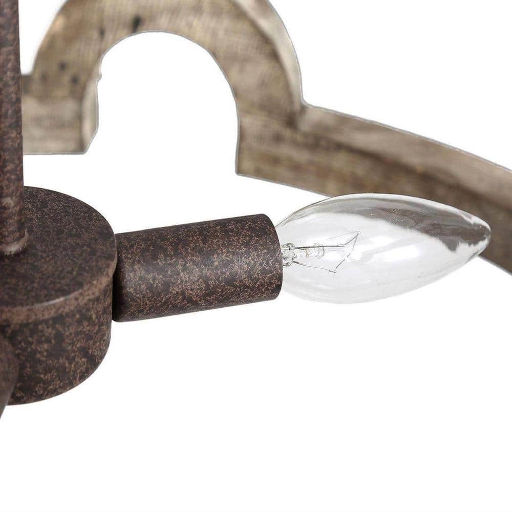 Emkai Wood Chandelier