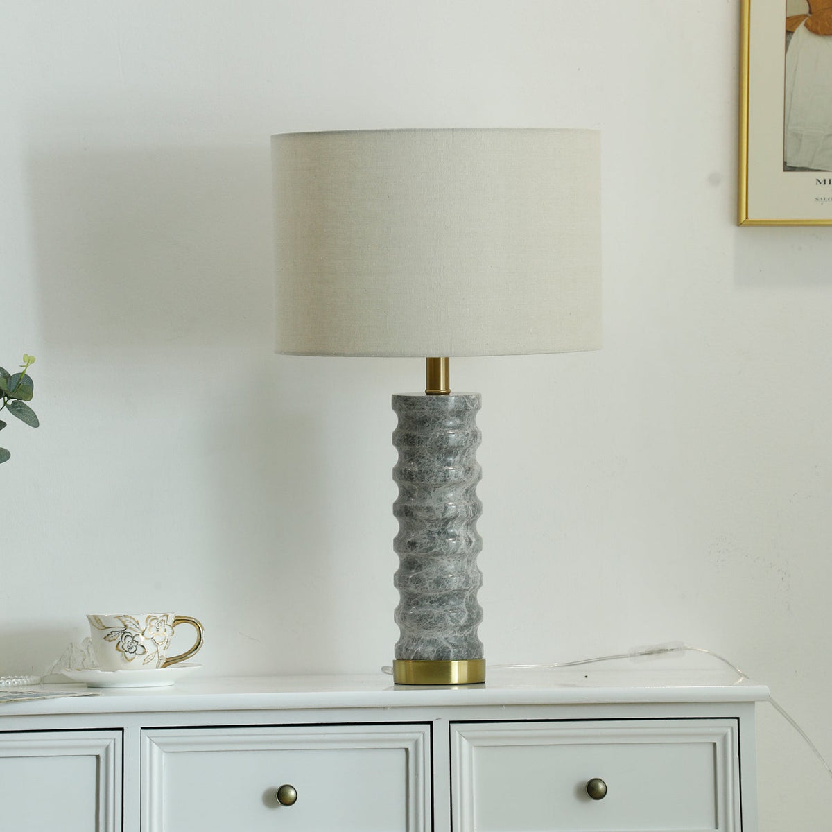 Waylon Modern Marble Table Lamp