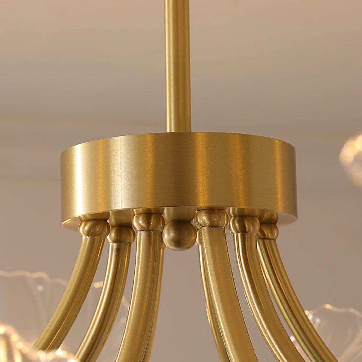 Filin Flower Glass Chandelier