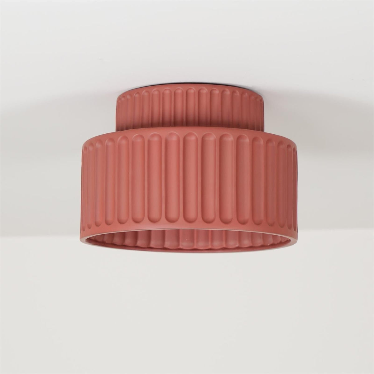Lucaraine Ceiling Lamp with Pleated Acrylic Shade