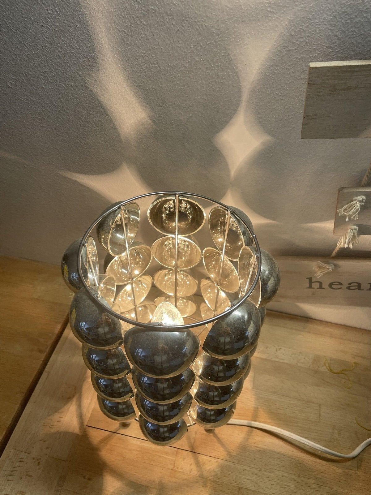 Lirra Steel Futuristic Table Lamp
