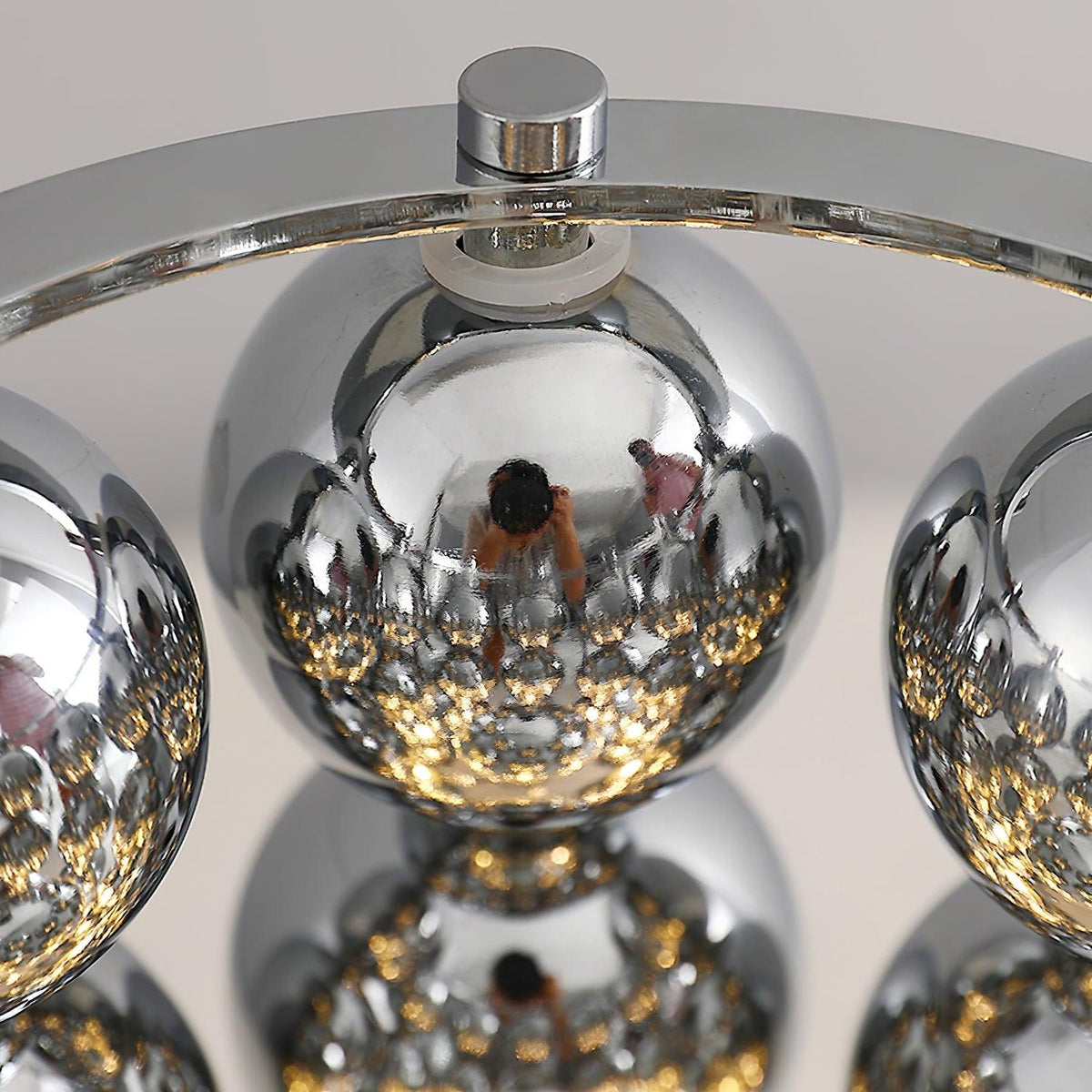 Lirra Steel Futuristic Table Lamp