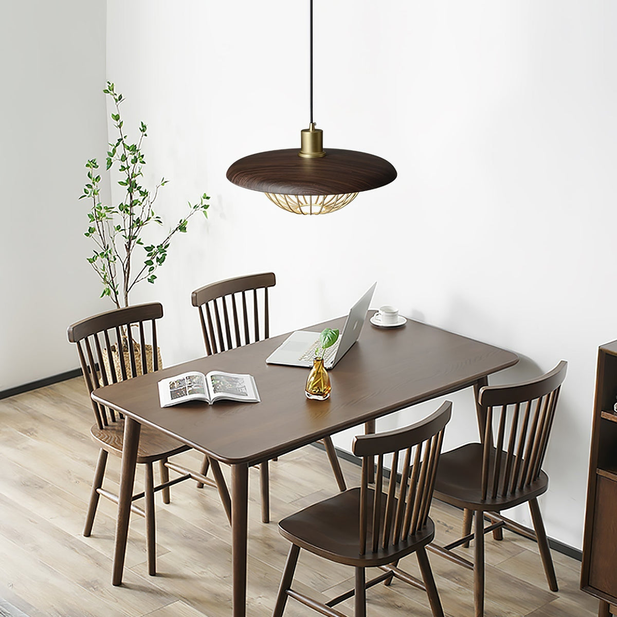 Rinoira Wood Retro Vintage Pendant Lamp