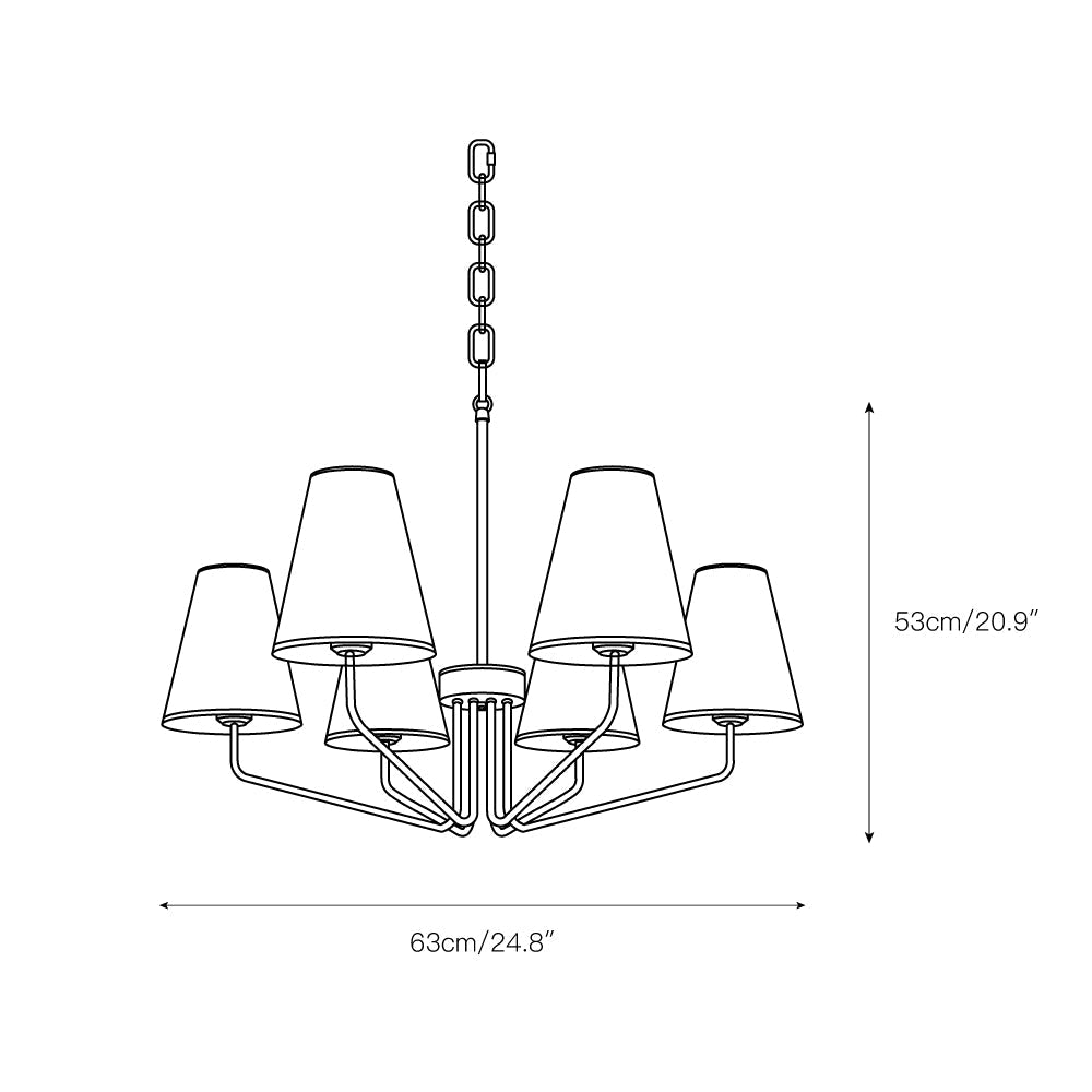Rivorira Chandelier