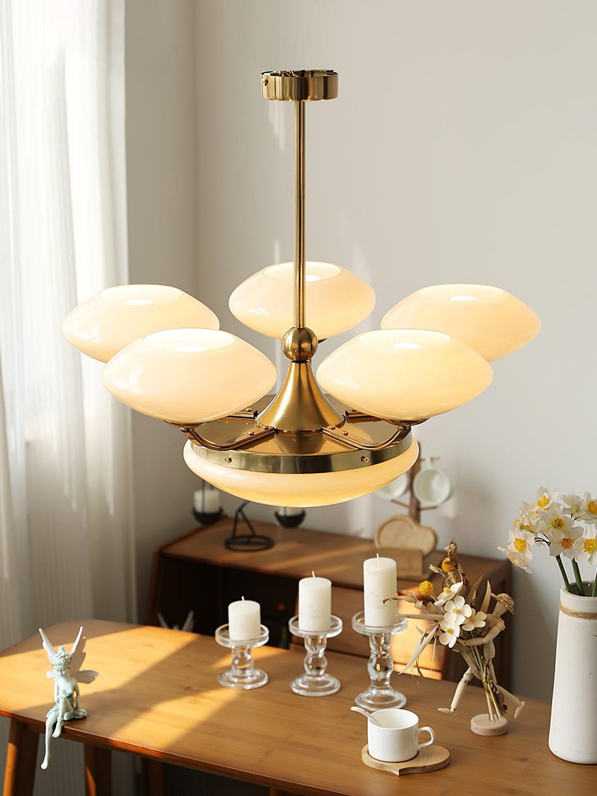 Velaira Classic Glass Chandelier
