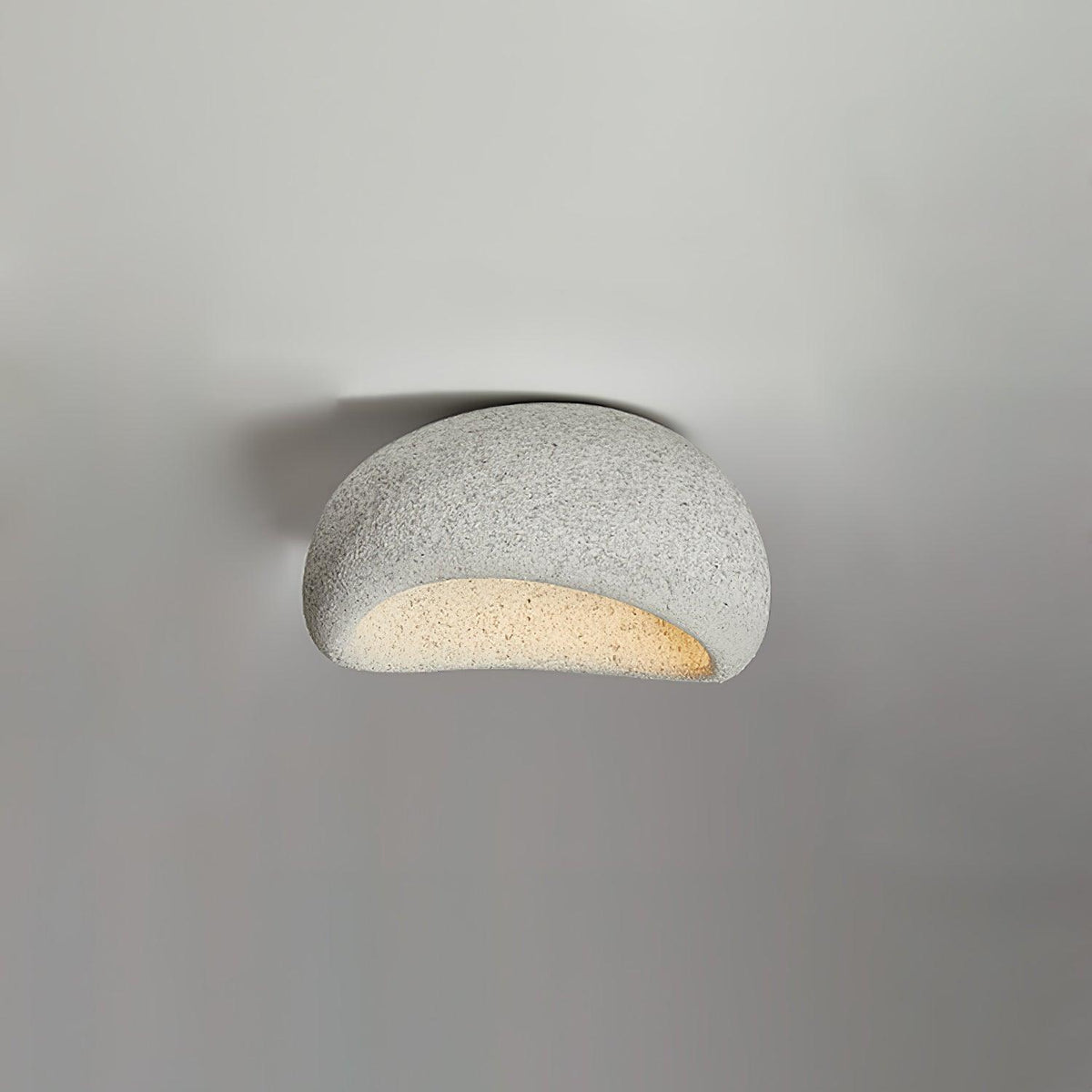 Arlena Ceiling Lamp with Japanese Wabi-Sabi Moon